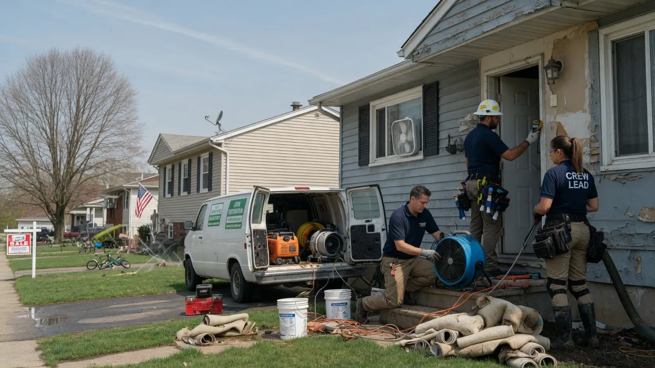 Flood Cleanup in Wilson, KS near me